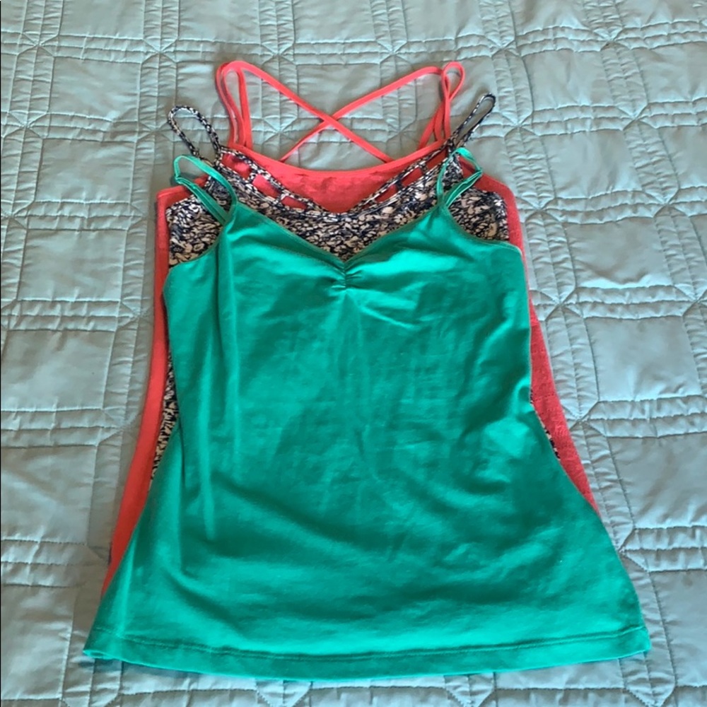 set of 3 cami tanks
